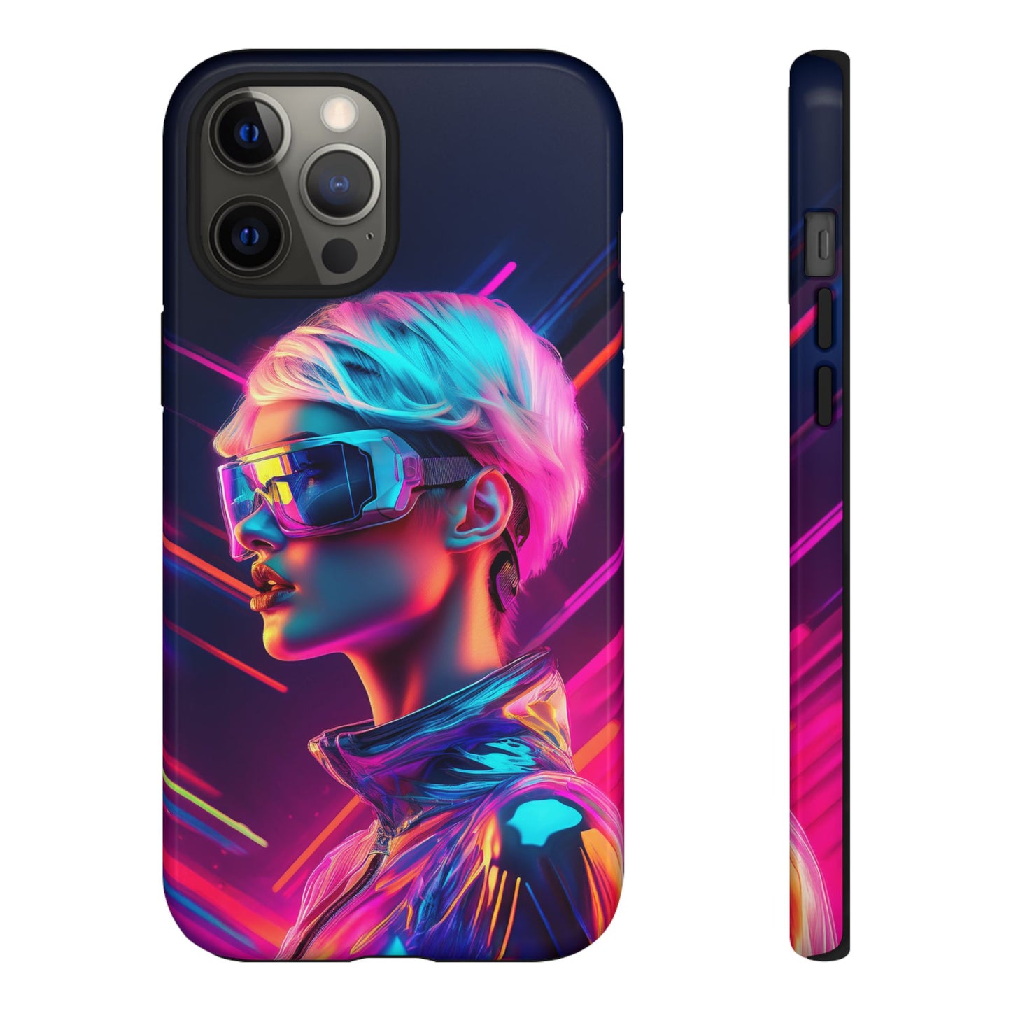 Futuristic Cyberpunk Female Cell Phone Case 031