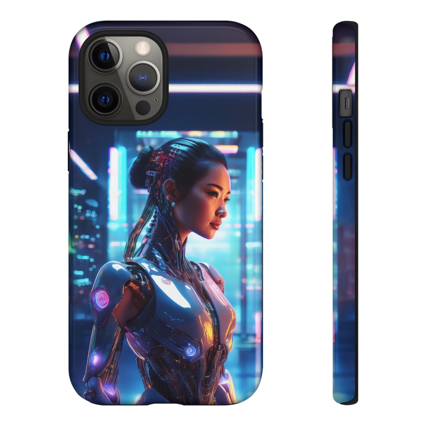 Futuristic Human Android Hybrid Cell Phone Case 013