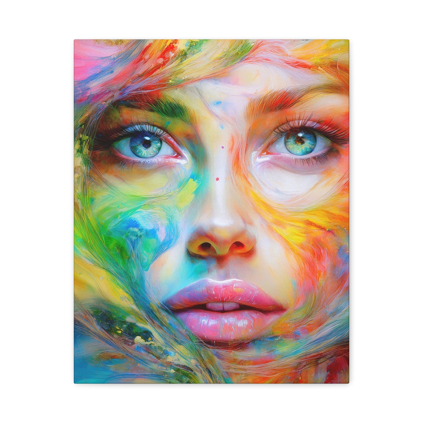 Painted Beauty 010 Canvas Wall Art