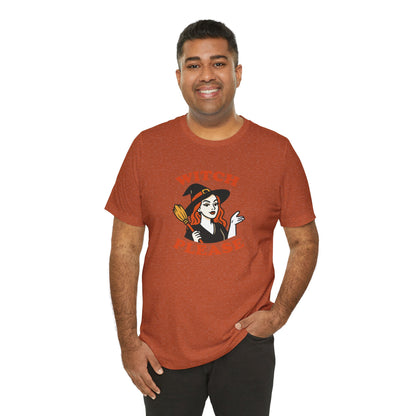Witch Please Halloween Shirt – Sassy Retro Witch Graphic Tee for Funny Halloween Attitude