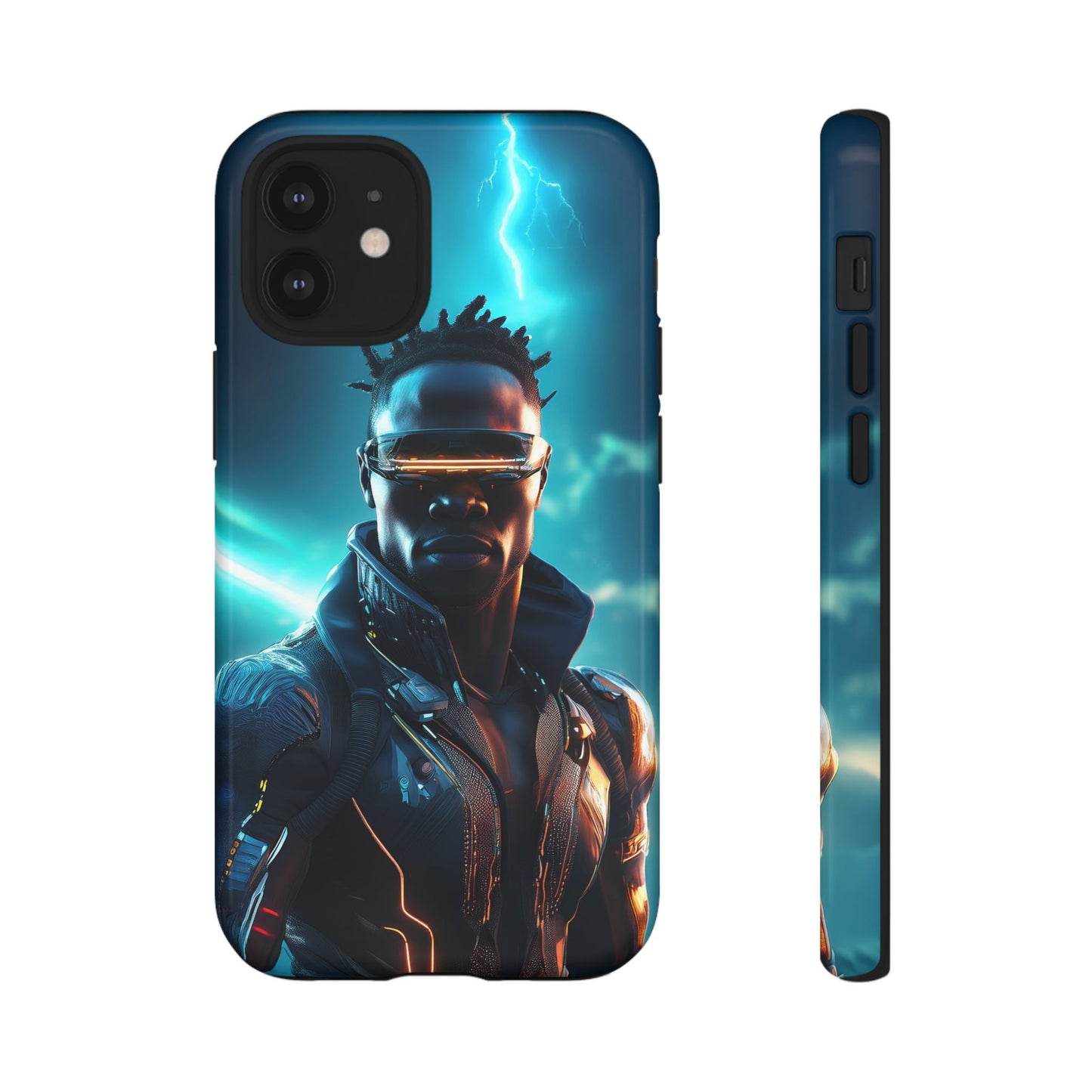 Futuristic Cyberpunk Male Cell Phone Case 014