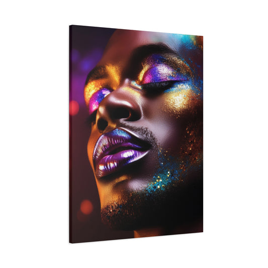 Glitter Love 005- Canvas Print – Vibrant Wall Decor