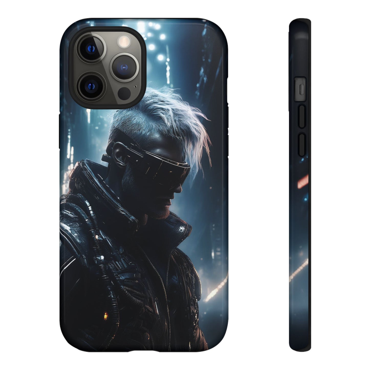 Futuristic Cyberpunk Male Cell Phone Case 025