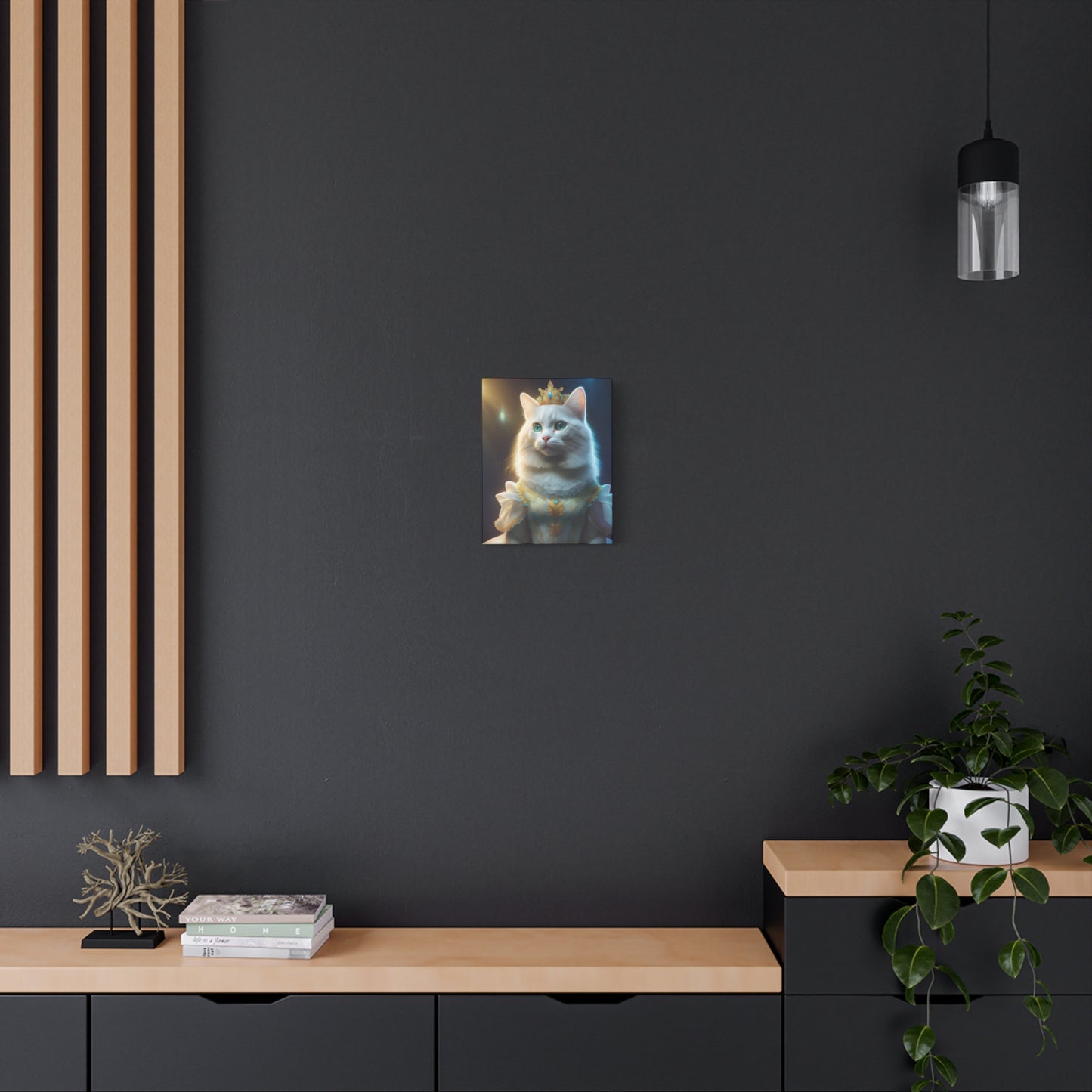 Meowgical Fairy Purrincess Canvas Art | Stretched Matte Wall Decor 004