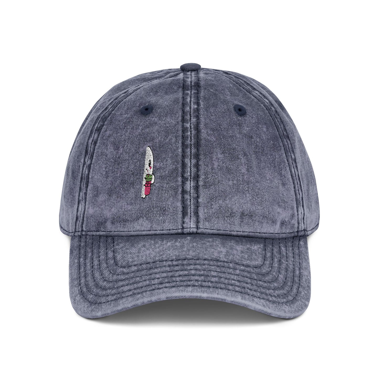 Cute Ghost Vintage Hat – Embroidered Kawaii Ghost Drinking Hat for Halloween Vibes and Everyday Boo Energy