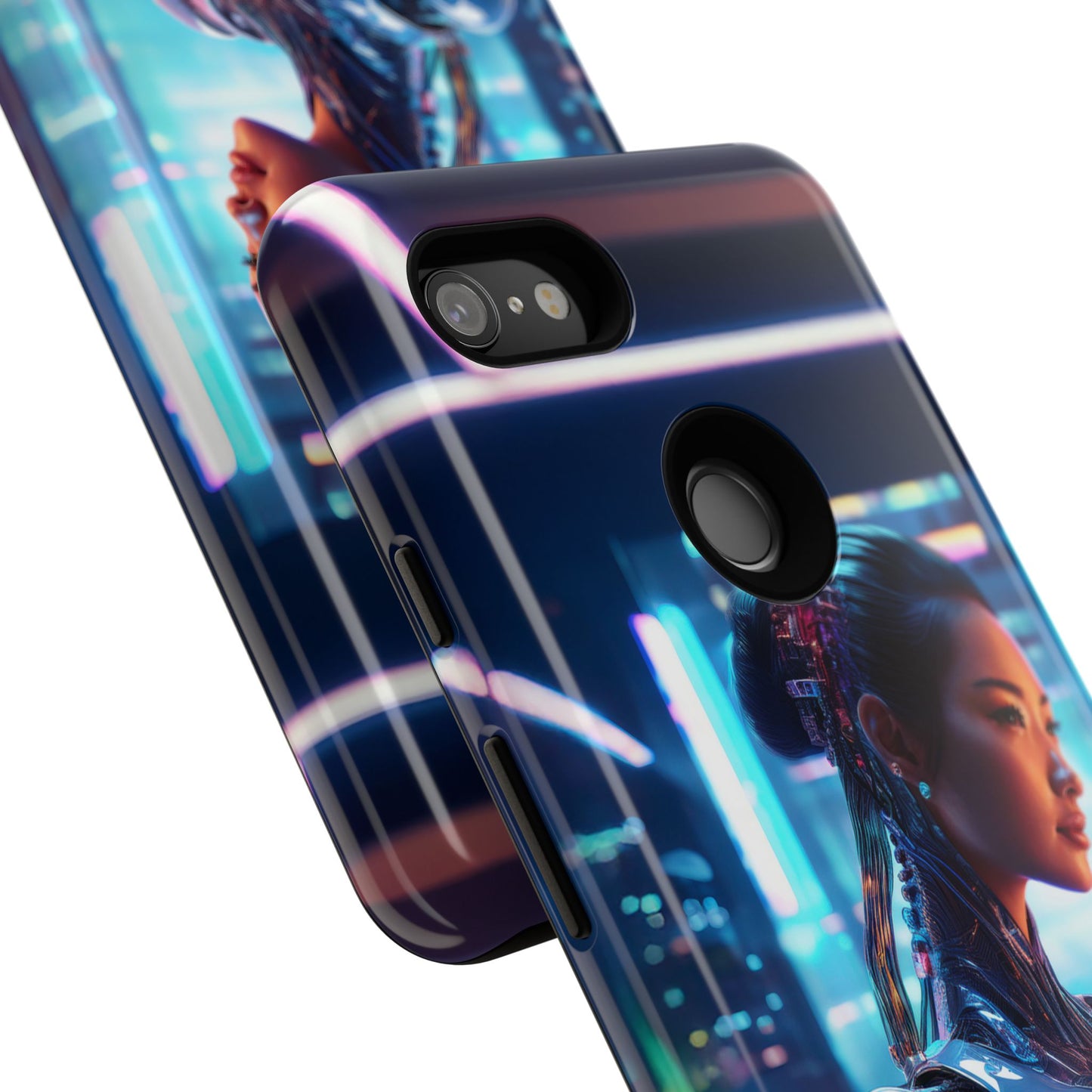 Futuristic Human Android Hybrid Cell Phone Case 013