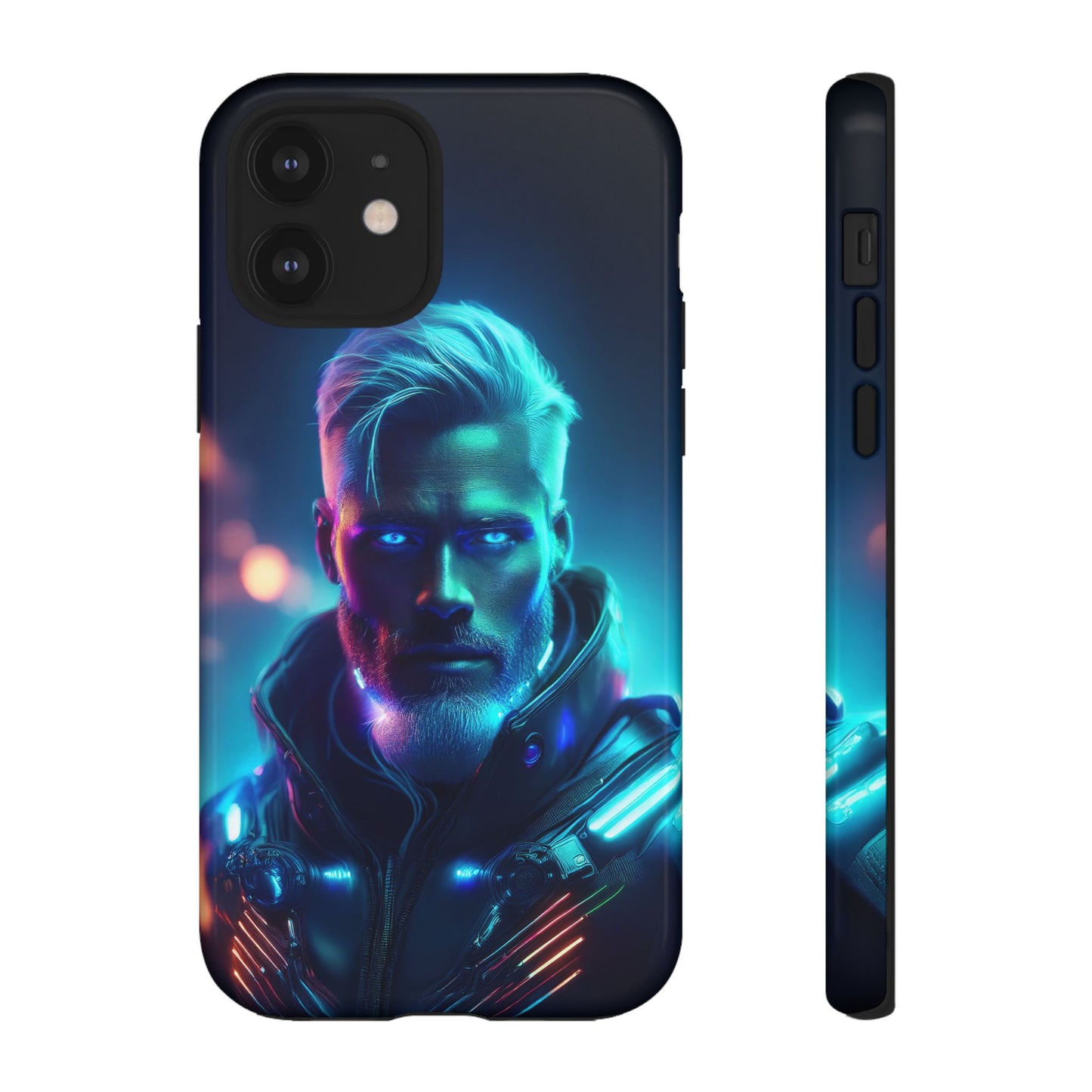 Futuristic Cyberpunk Male Cell Phone Case 023