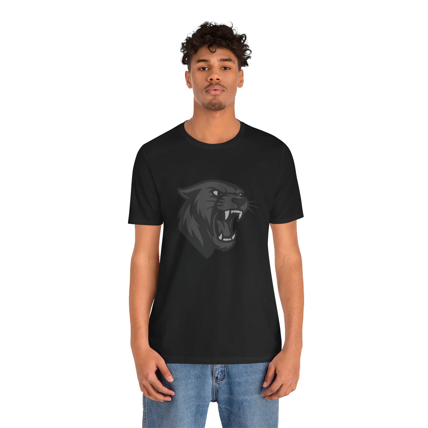 Black Panther Graphic Tee Dark Theme – Fierce Vector Design for Bold Streetwear Style