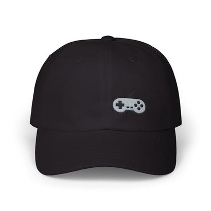 Retro Game Controller Embroidered Classic Dad Hat – Classic Gamer Dad Hat for Video Game Lovers and 90s Nostalgia