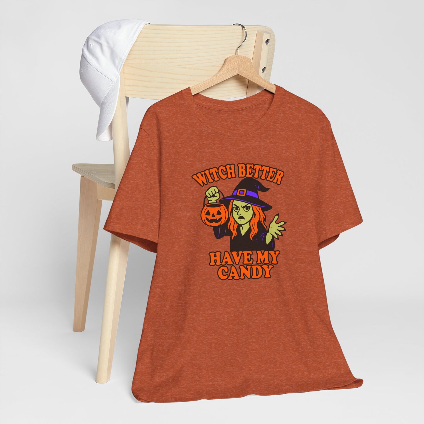 Witch Better Have My Candy Halloween Shirt – Funny Angry Witch Graphic Tee for Trick-or-Treat Attitude