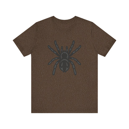 Tarantula Graphic Tee Dark Theme – Bold Spider Vector Design with Creepy Cool Vibe