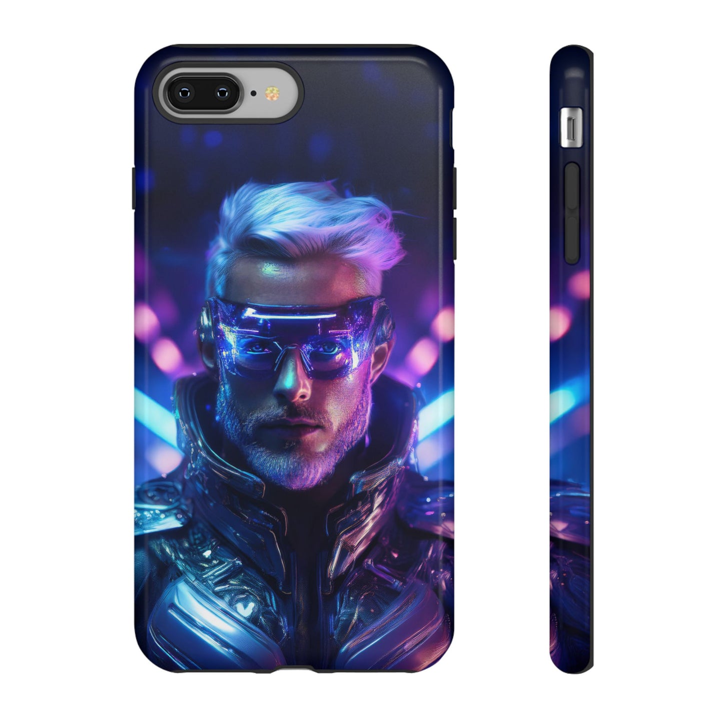 Futuristic Cyberpunk Male Cell Phone Case 020