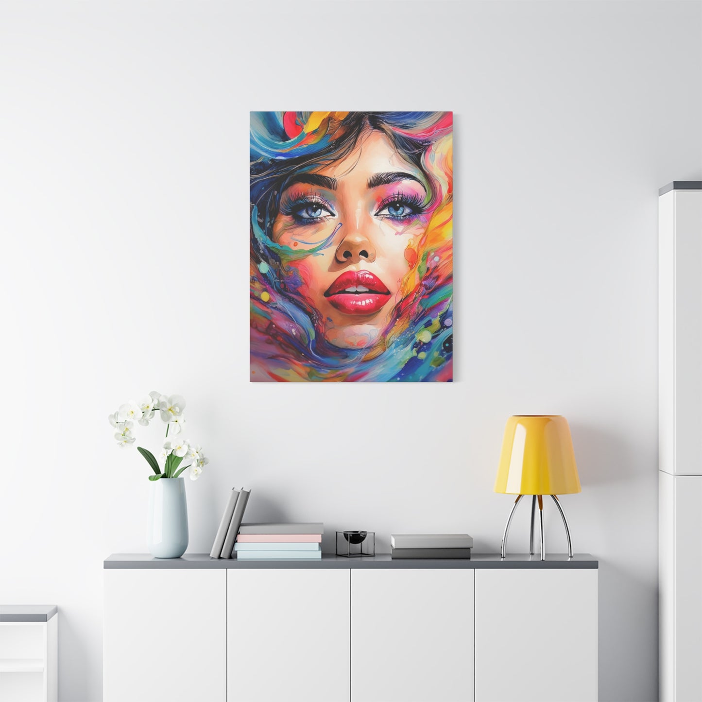 Painted Beauty 011 Canvas Wall Art