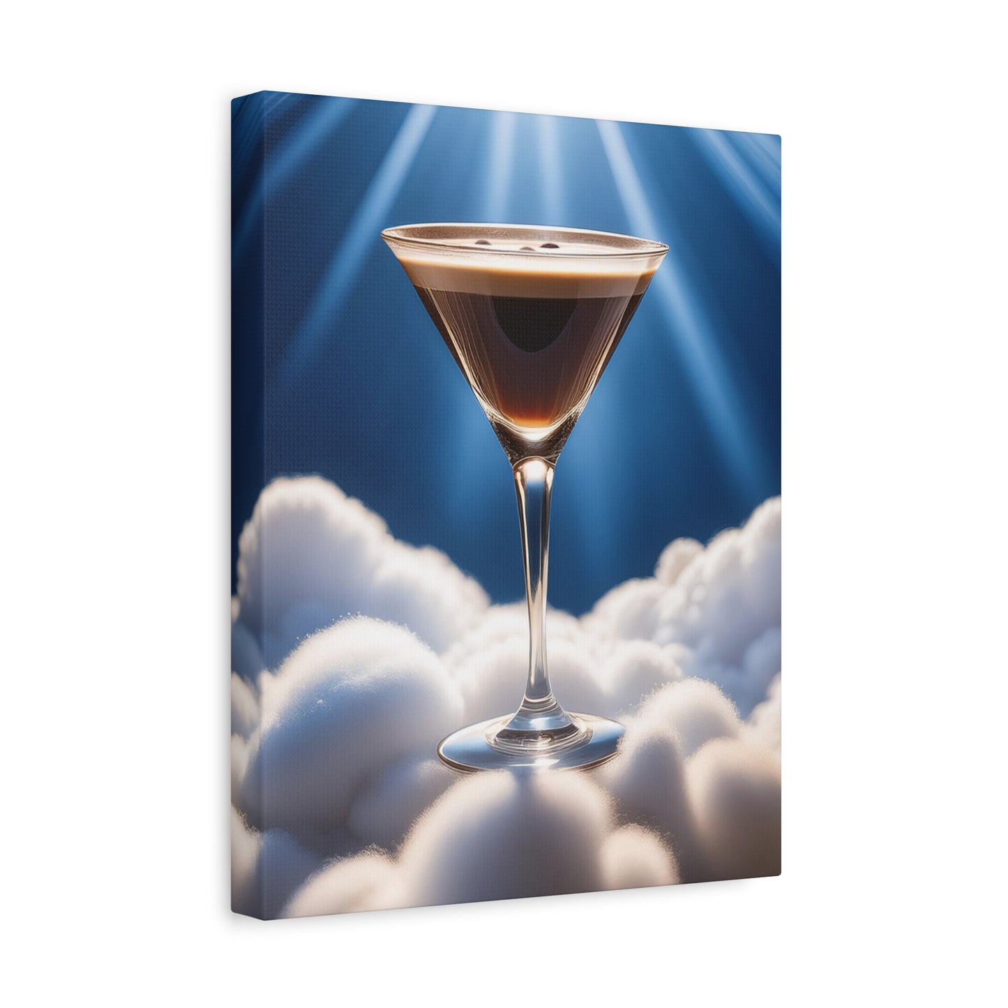 Espresso Martini Heaven Art Print | 1.25" Stretched Wall Decor for Home & Bar