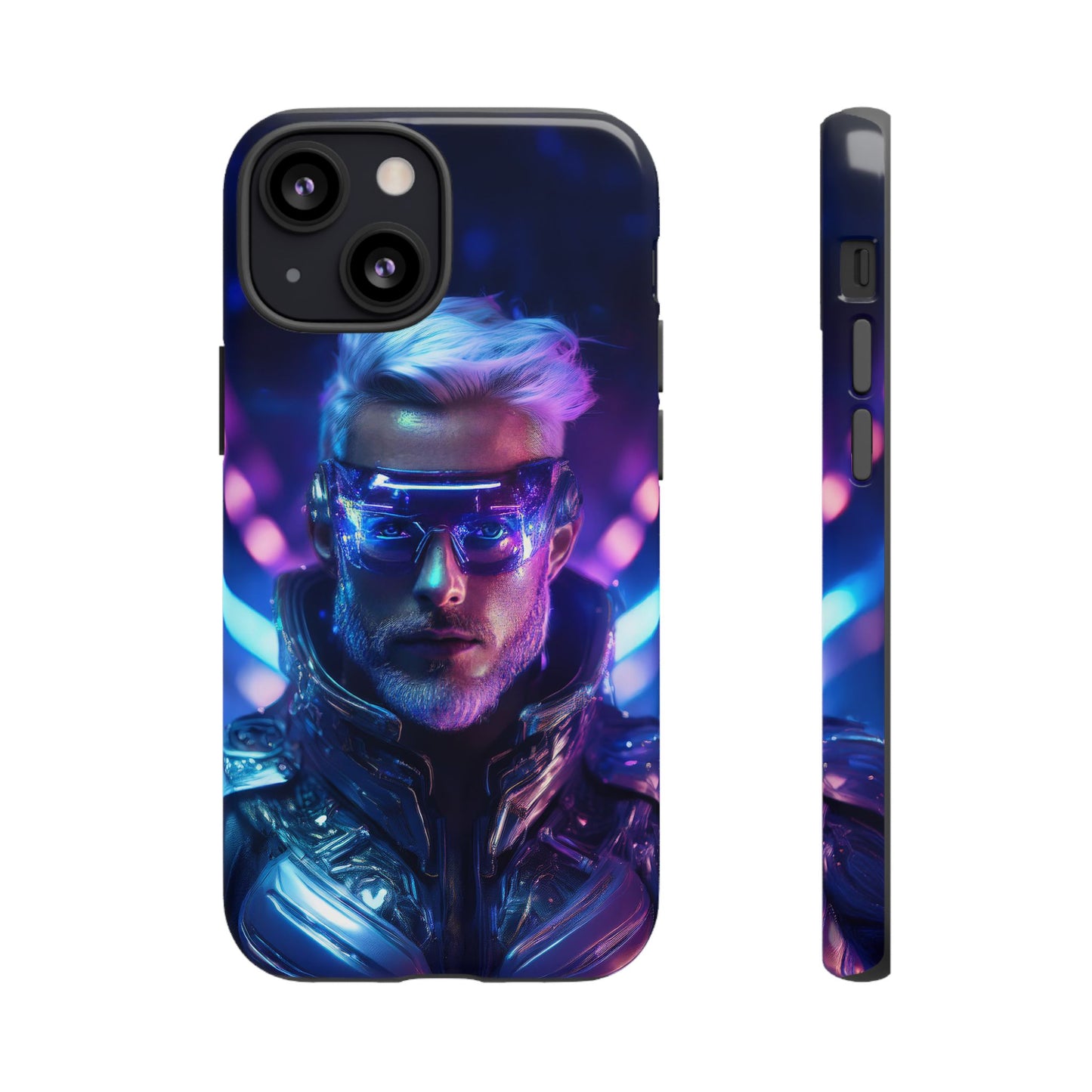 Futuristic Cyberpunk Male Cell Phone Case 020