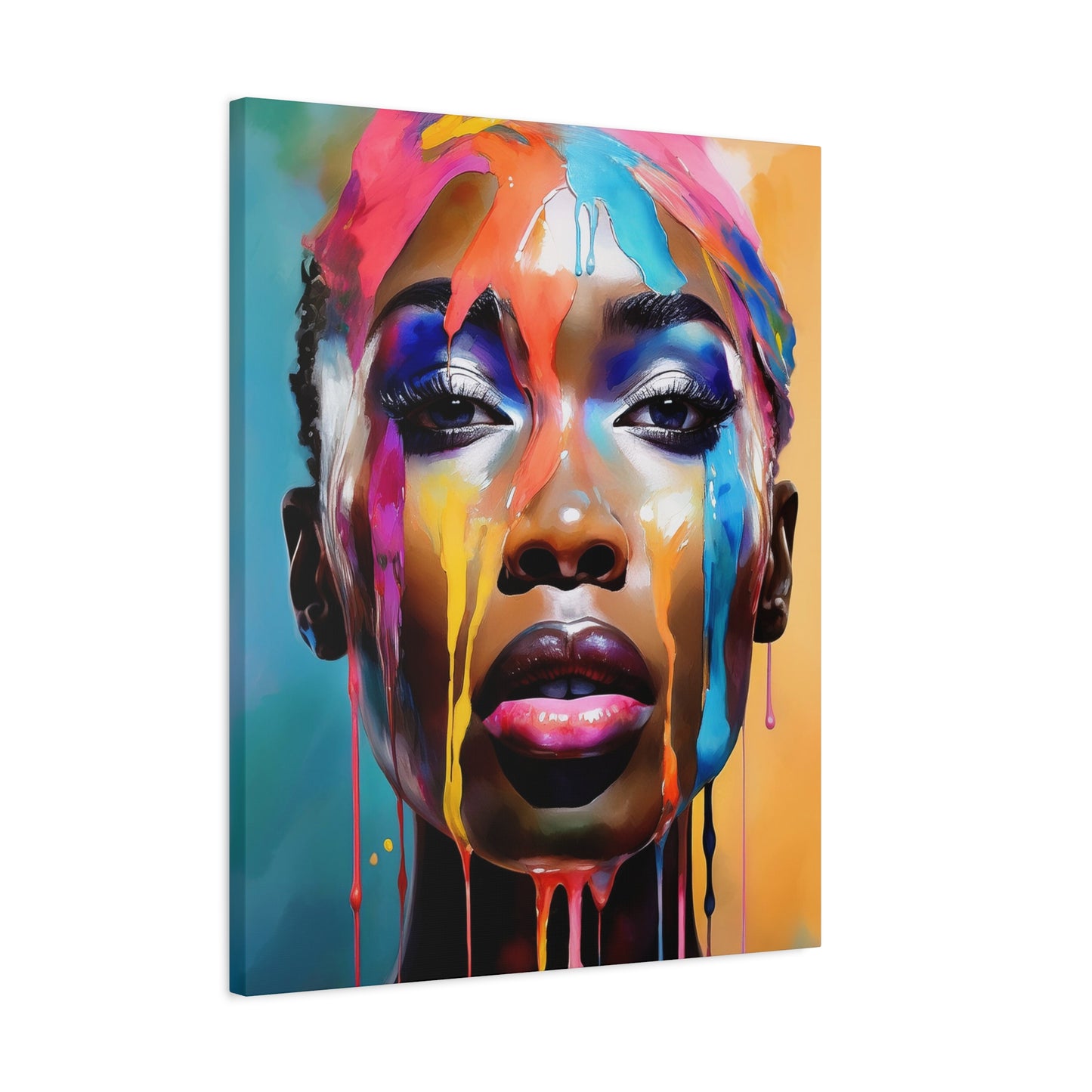 Painted Beauty 003 Canvas Wall Art