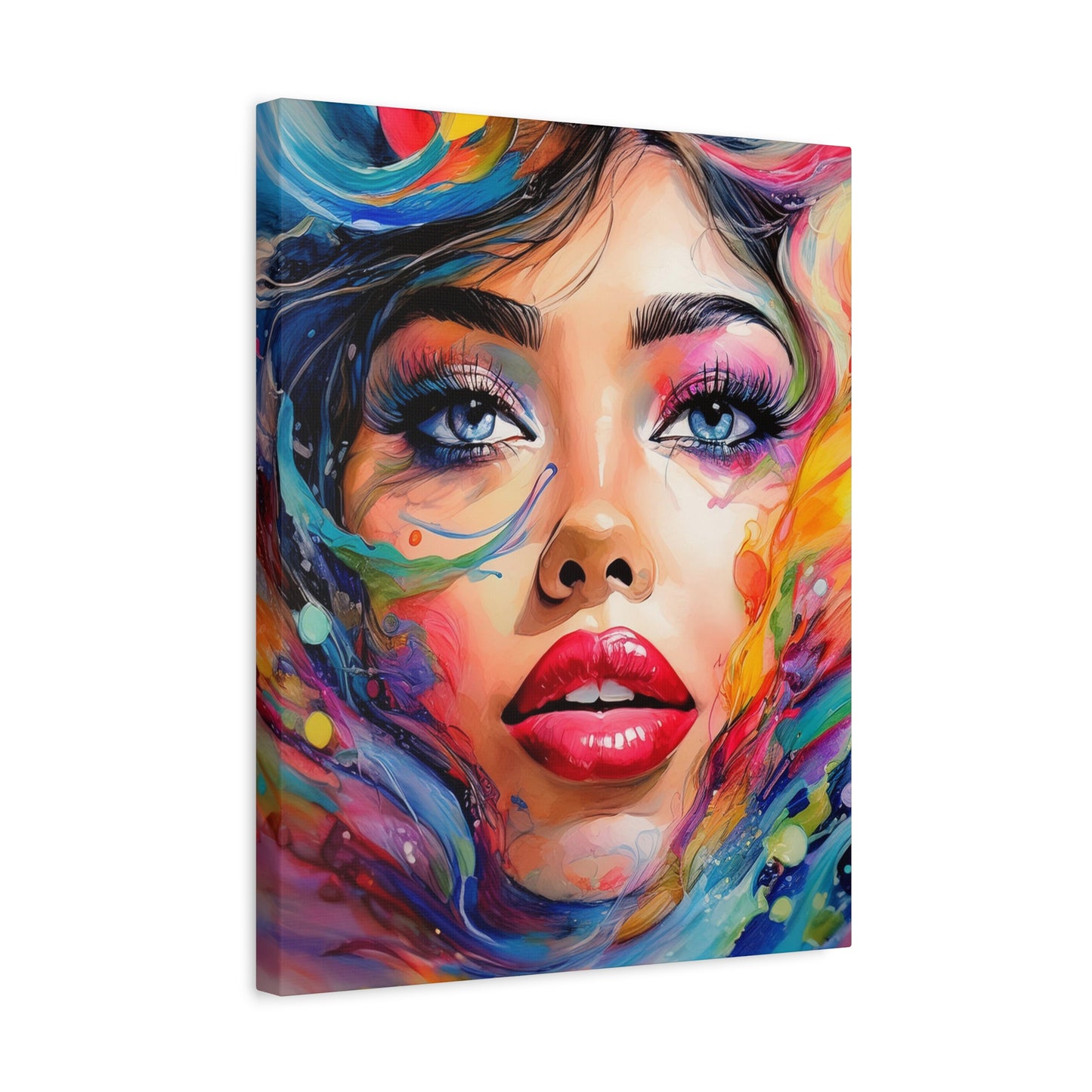 Painted Beauty 011 Canvas Wall Art