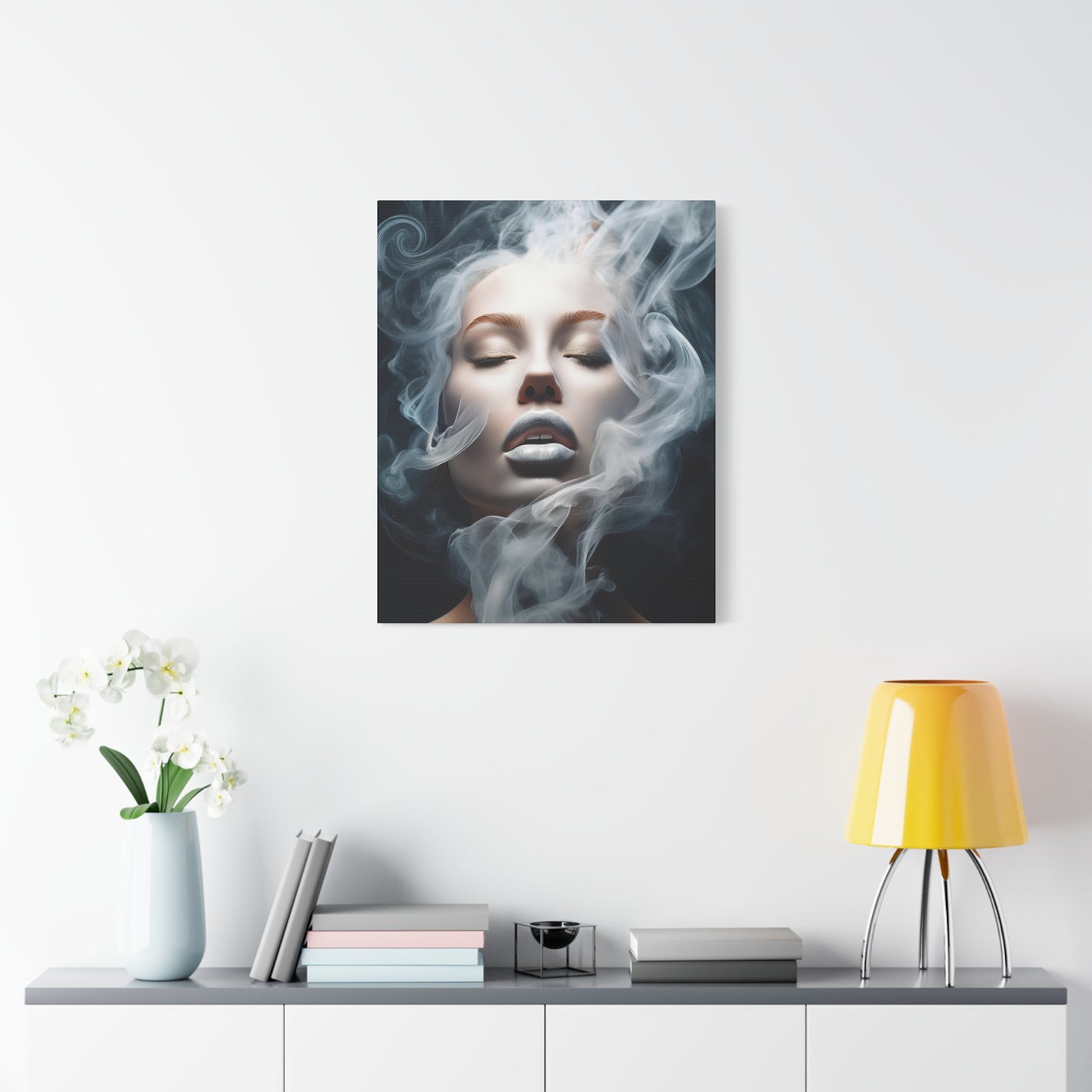 Wispy Tendrils 001 - Canvas Print – Vibrant Wall Decor