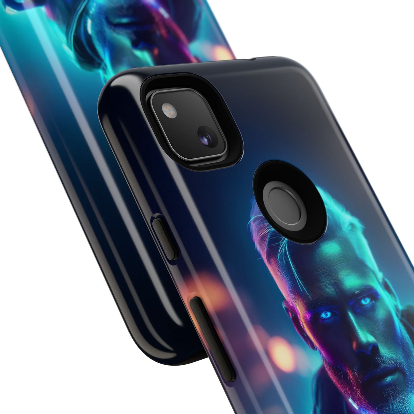 Futuristic Cyberpunk Male Cell Phone Case 023