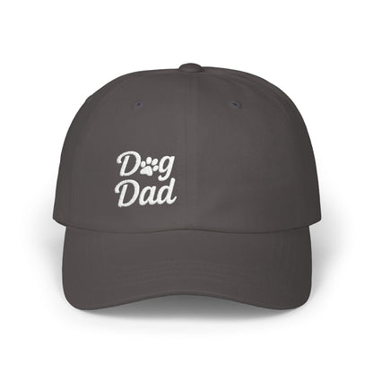 Dog Dad Classic Dad Hat – Embroidered Minimalist Dog Face Hat for Proud Pet Dads and Canine Companions