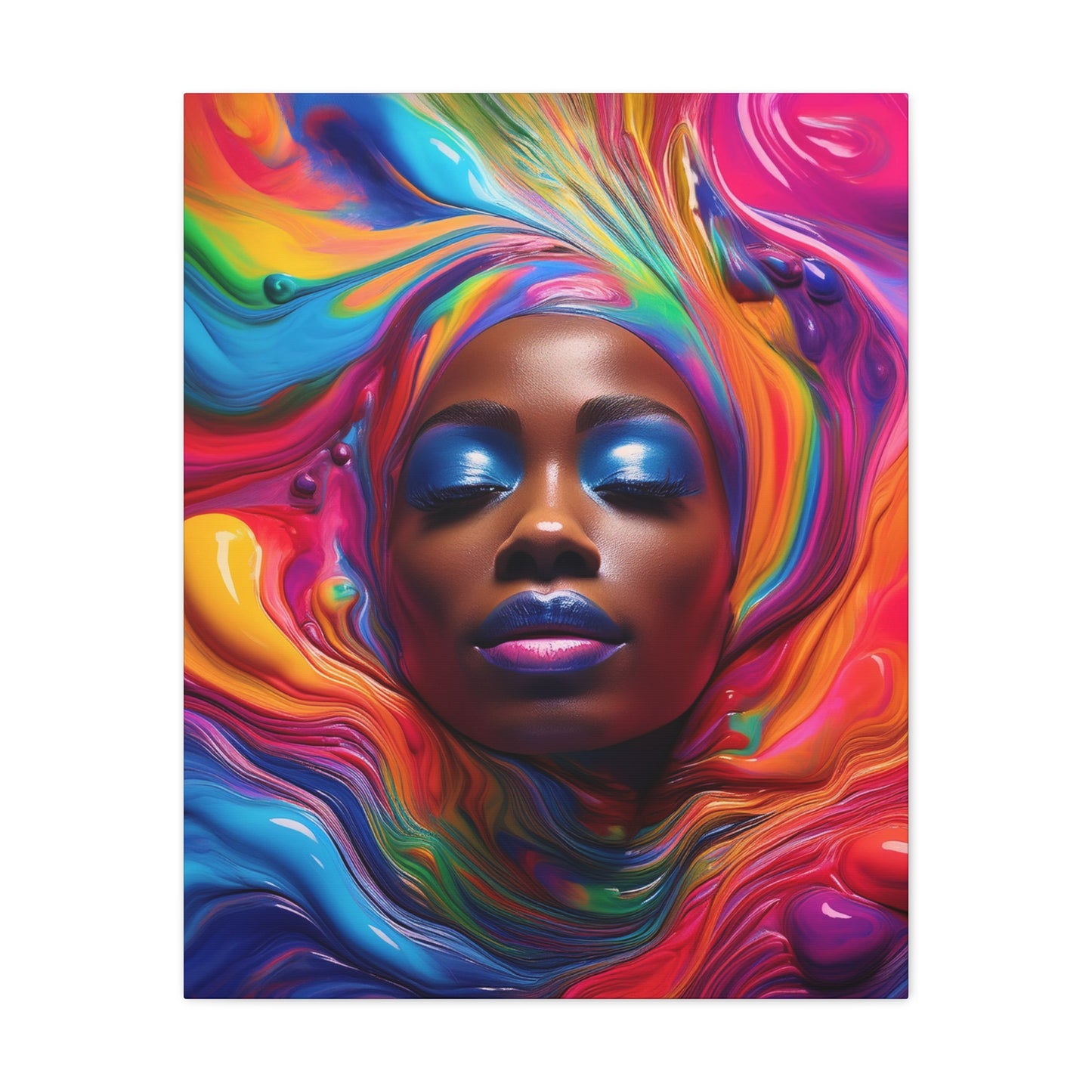 Painted Beauty 006 Canvas Wall Art