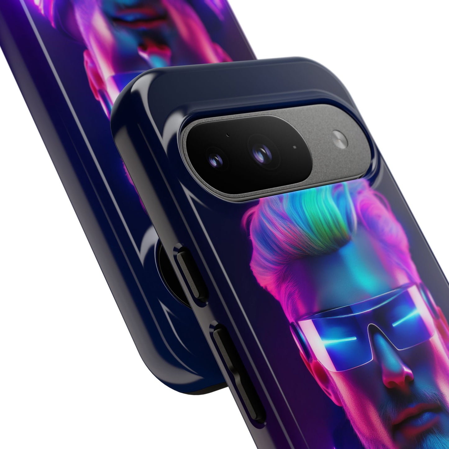 Futuristic Cyberpunk Male Cell Phone Case 026