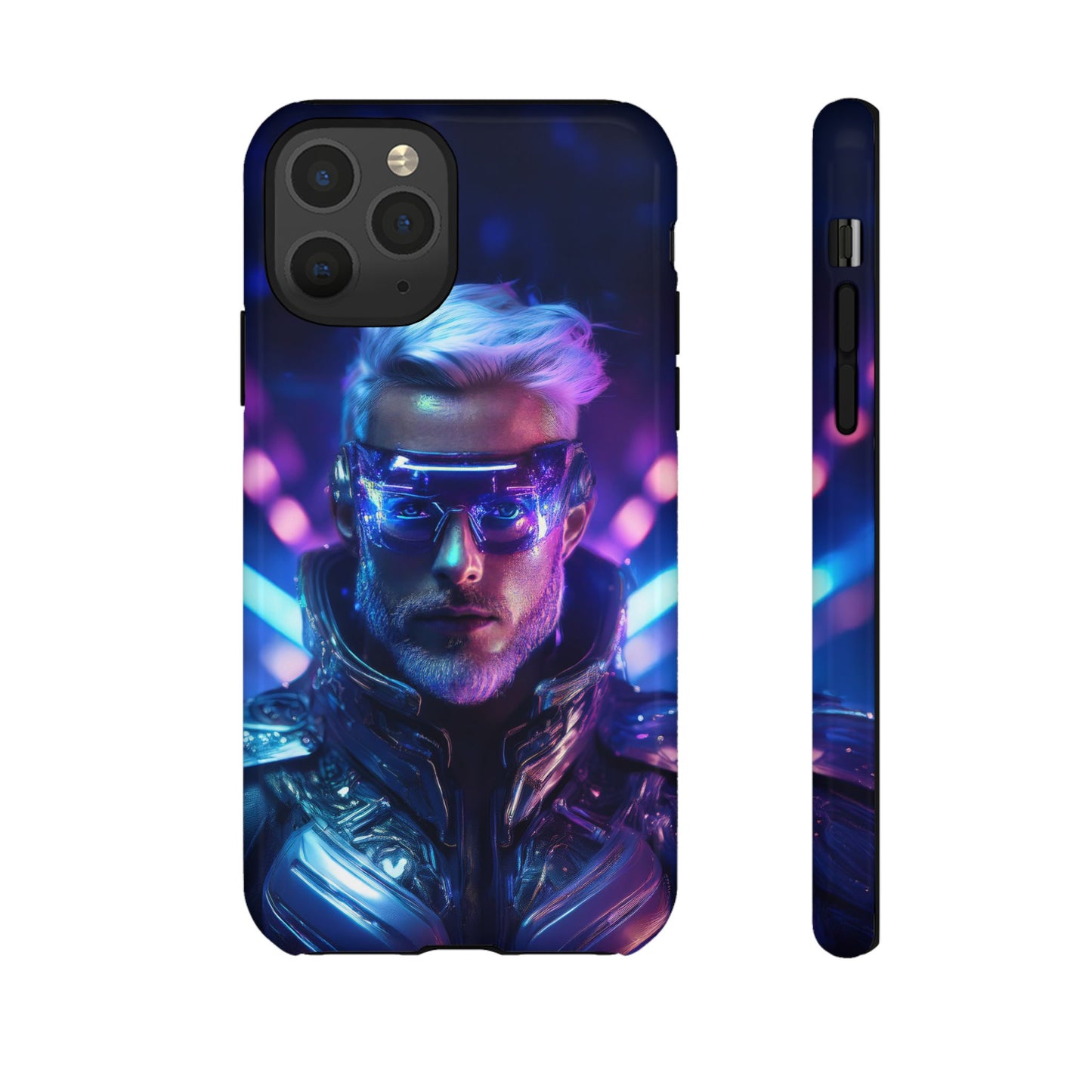 Futuristic Cyberpunk Male Cell Phone Case 020