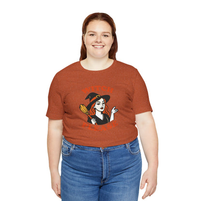 Witch Please Halloween Shirt – Sassy Retro Witch Graphic Tee for Funny Halloween Attitude