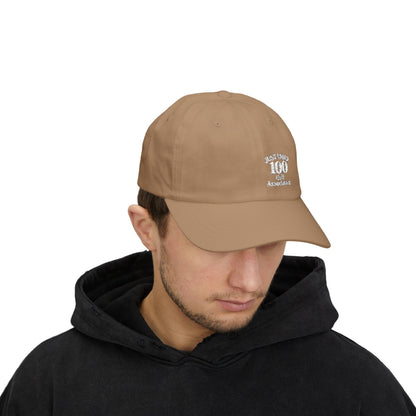 Just Under 100 Golf Classic Dad Hat – Embroidered Funny Golf Hat for Weekend Golfers and Casual Fairway Vibes. White Letters
