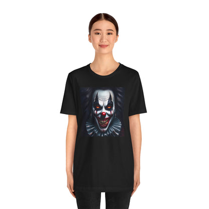 Nightmare Clown Halloween Shirt – Evil Clown Face Tee for Scary Halloween Vibes
