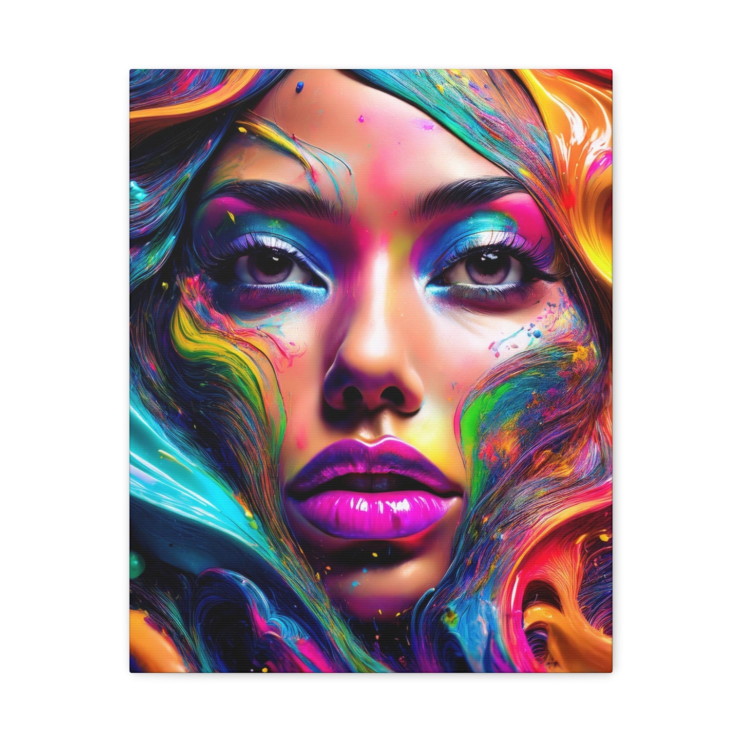 Painted Beauty 012 Canvas Wall Art