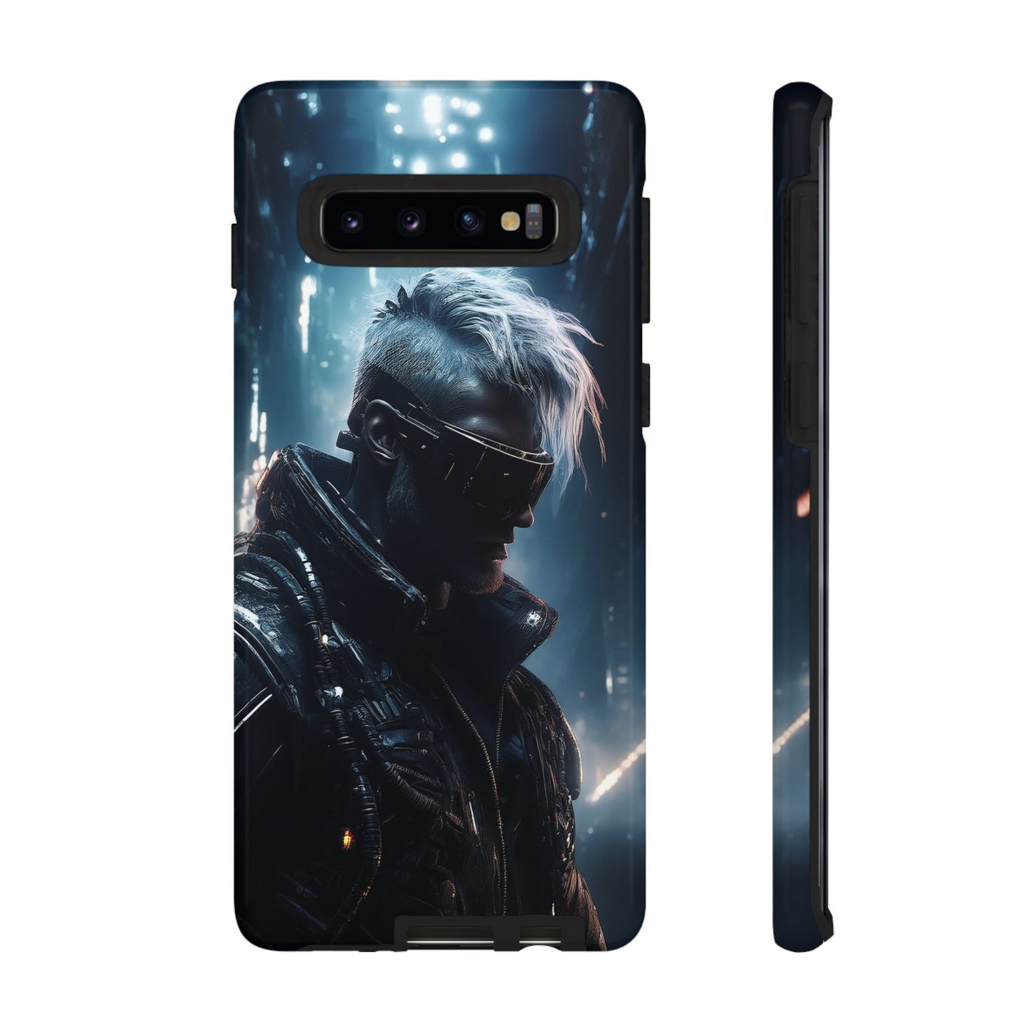 Futuristic Cyberpunk Male Cell Phone Case 025