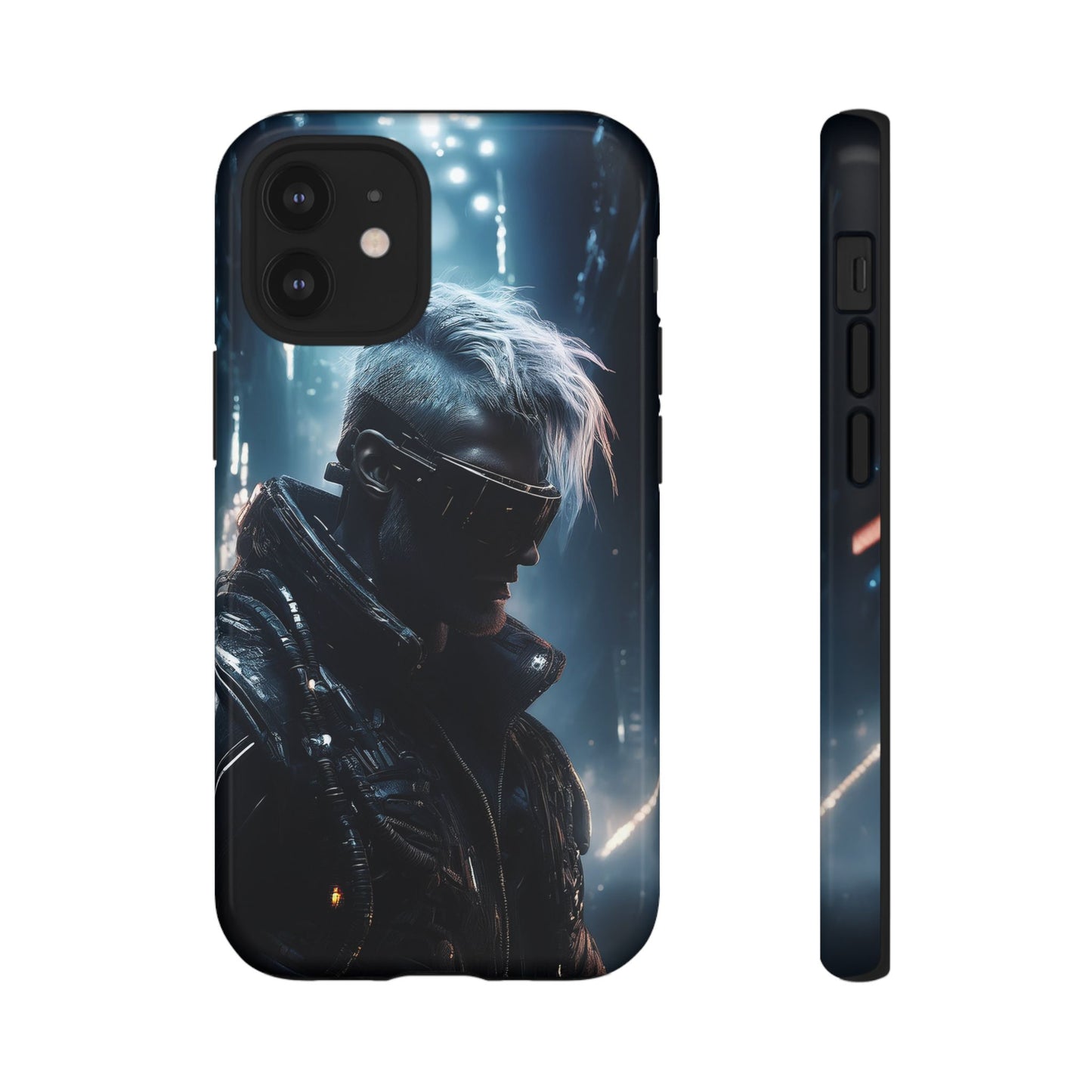 Futuristic Cyberpunk Male Cell Phone Case 025