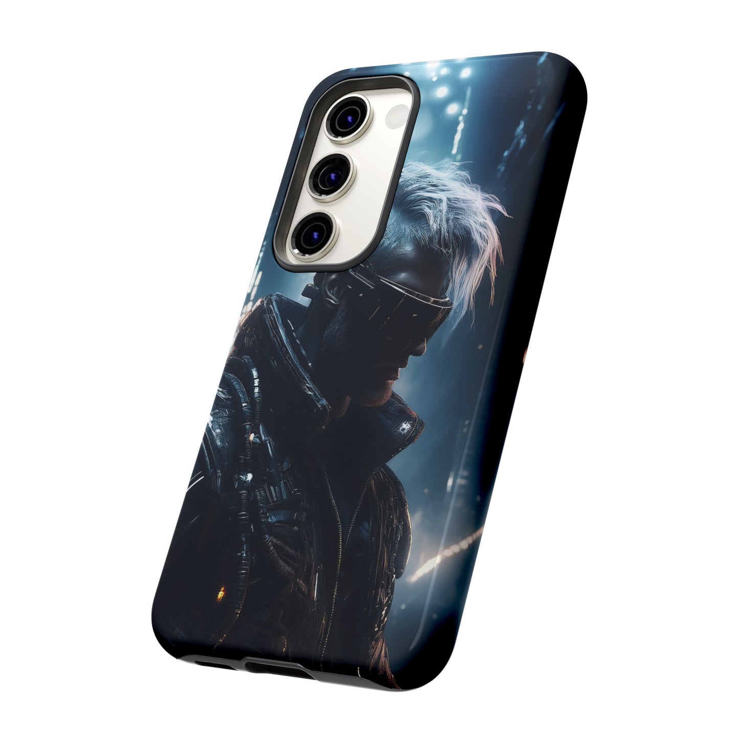 Futuristic Cyberpunk Male Cell Phone Case 025