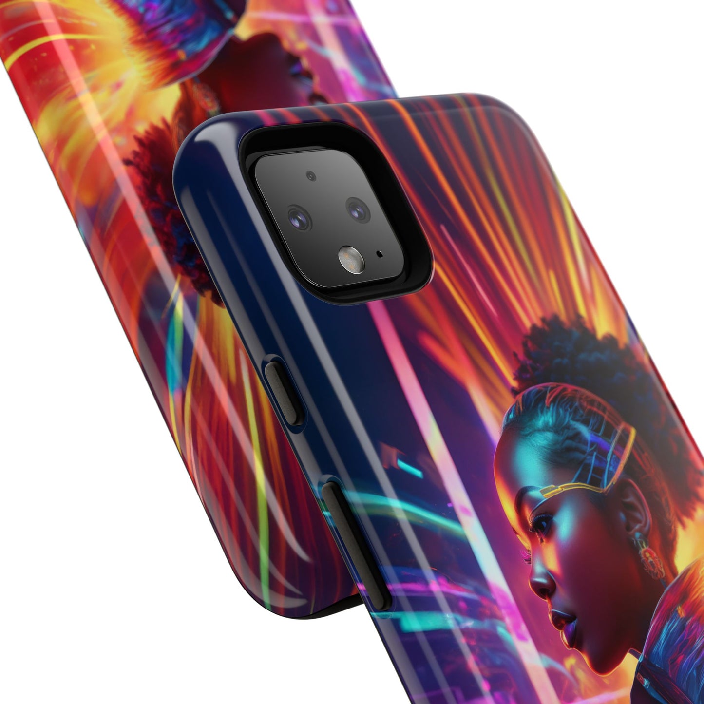 Futuristic Cyberpunk Female Cell Phone Case 001