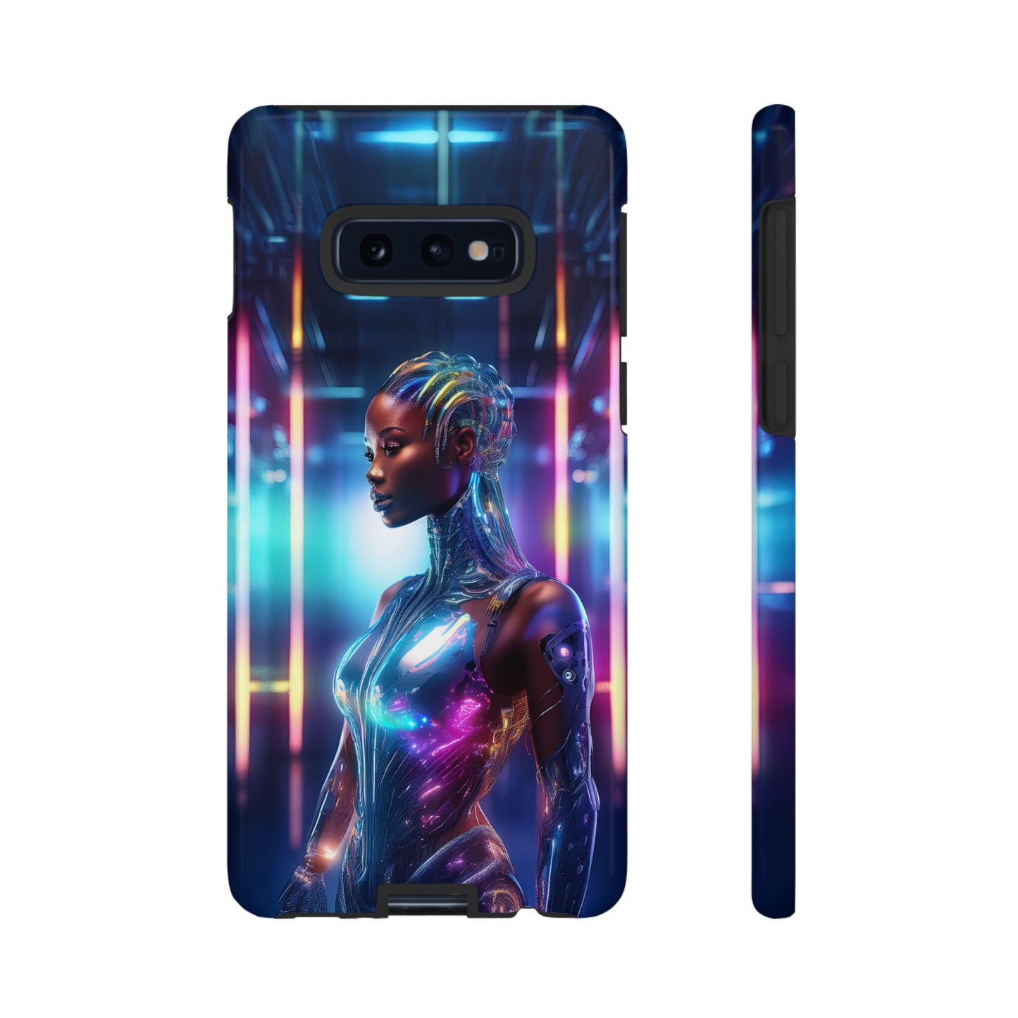 Futuristic Human Android Hybrid Cell Phone Case 014