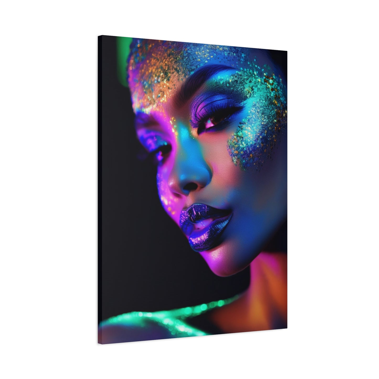 Glitter Love 004- Canvas Print – Vibrant Wall Decor