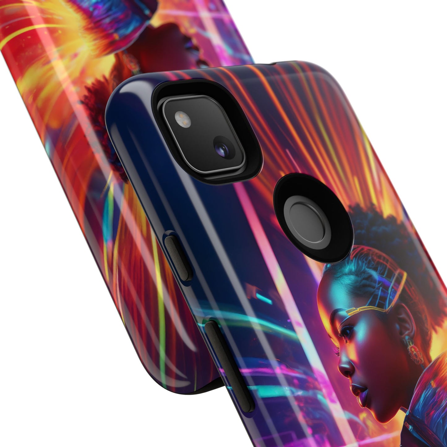 Futuristic Cyberpunk Female Cell Phone Case 001