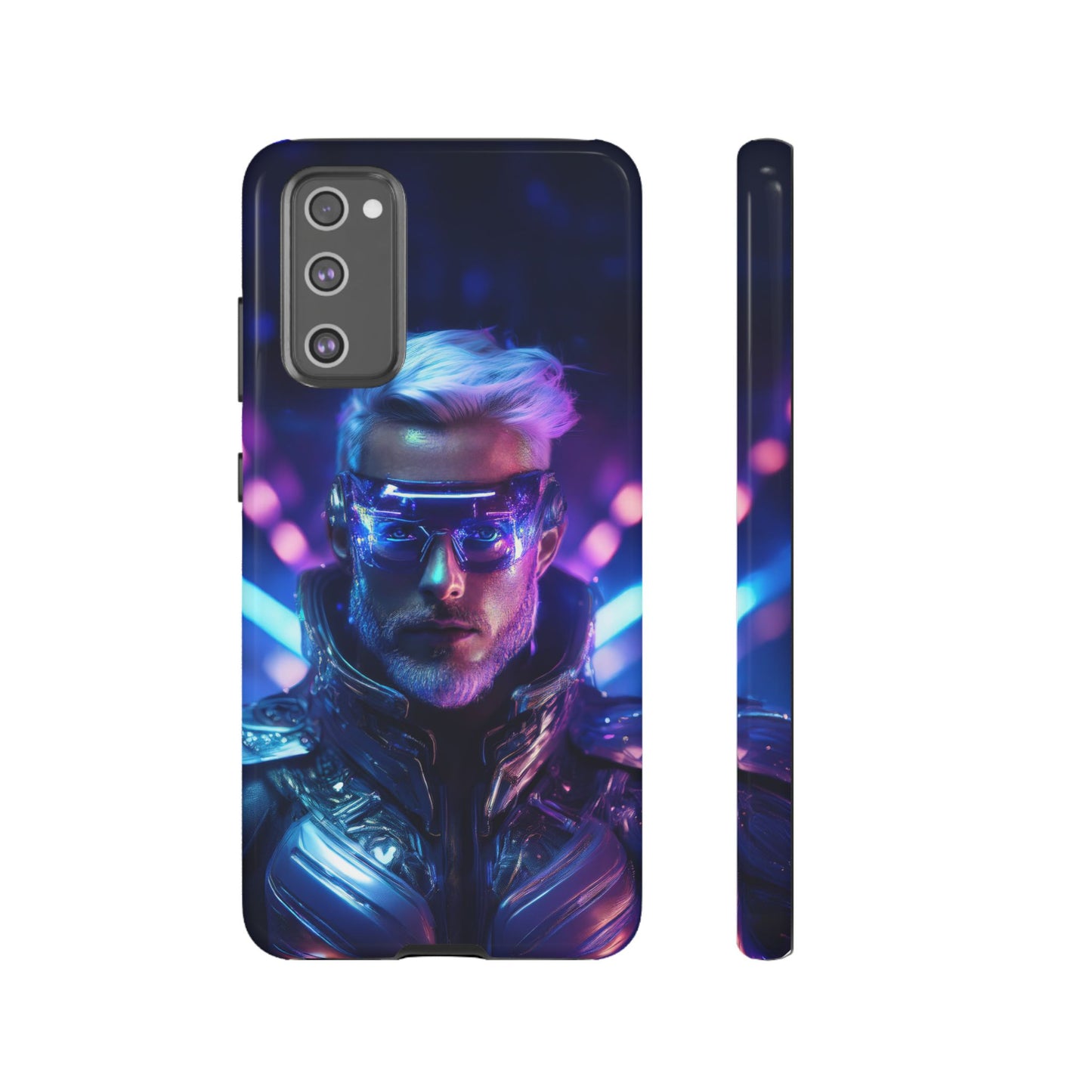 Futuristic Cyberpunk Male Cell Phone Case 020