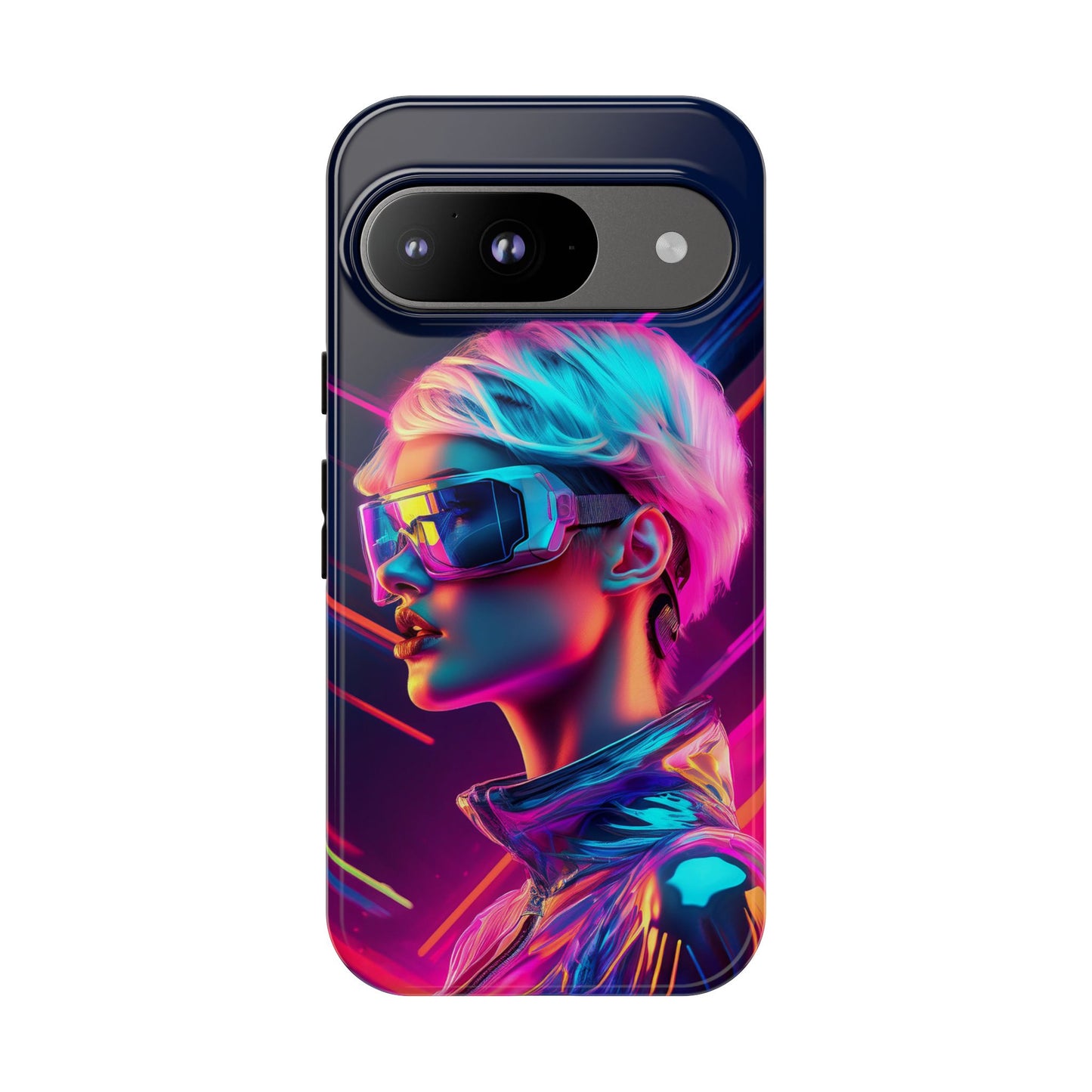 Futuristic Cyberpunk Female Cell Phone Case 031