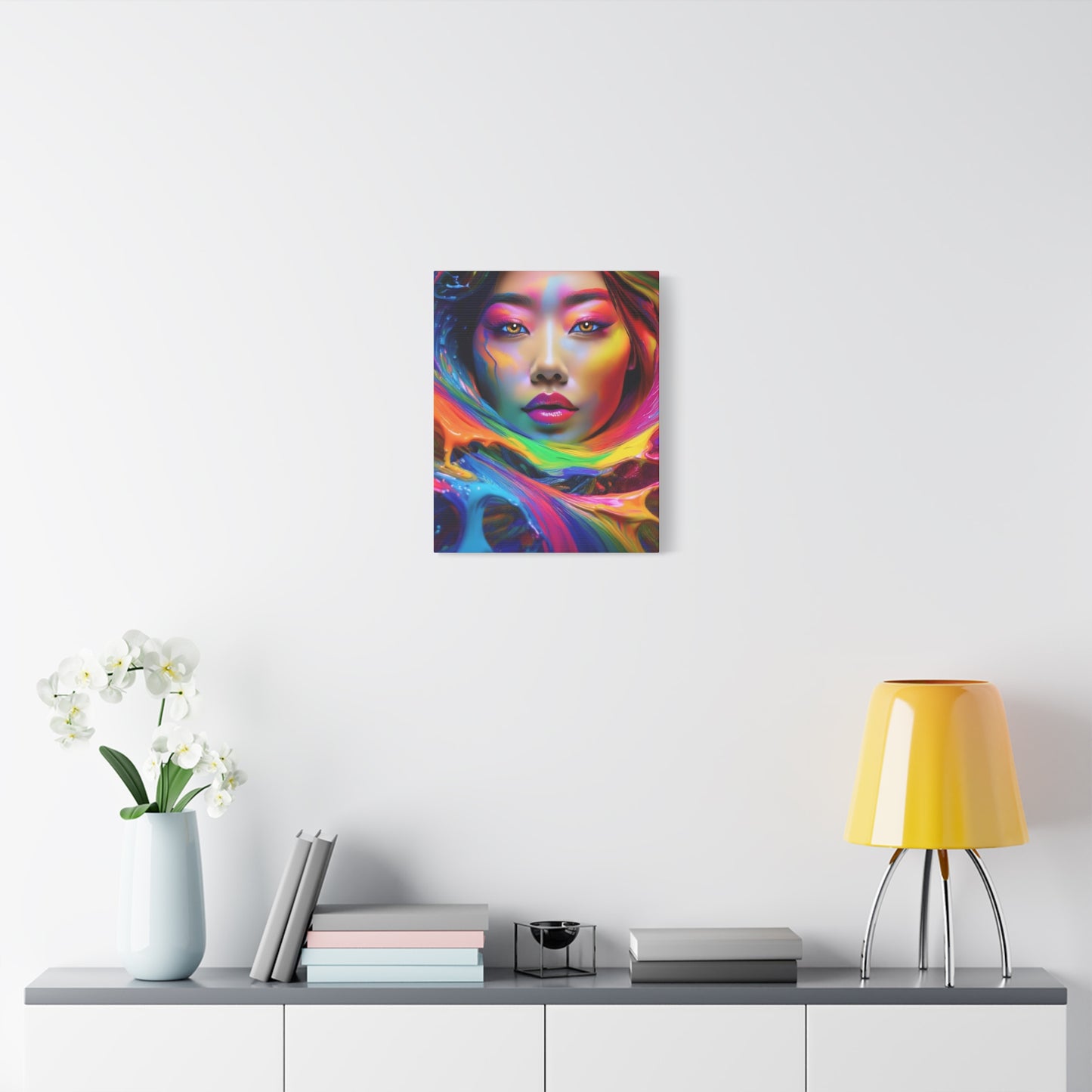 Painted Beauty 007 Canvas Wall Art