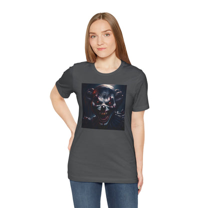 Terrifying Clown Face Halloween Shirt – Haunted Circus Horror Graphic Tee for Halloween Fright Fans