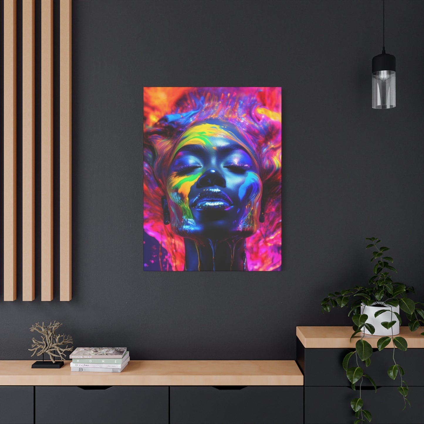 Painted Beauty 005 Canvas Wall Art