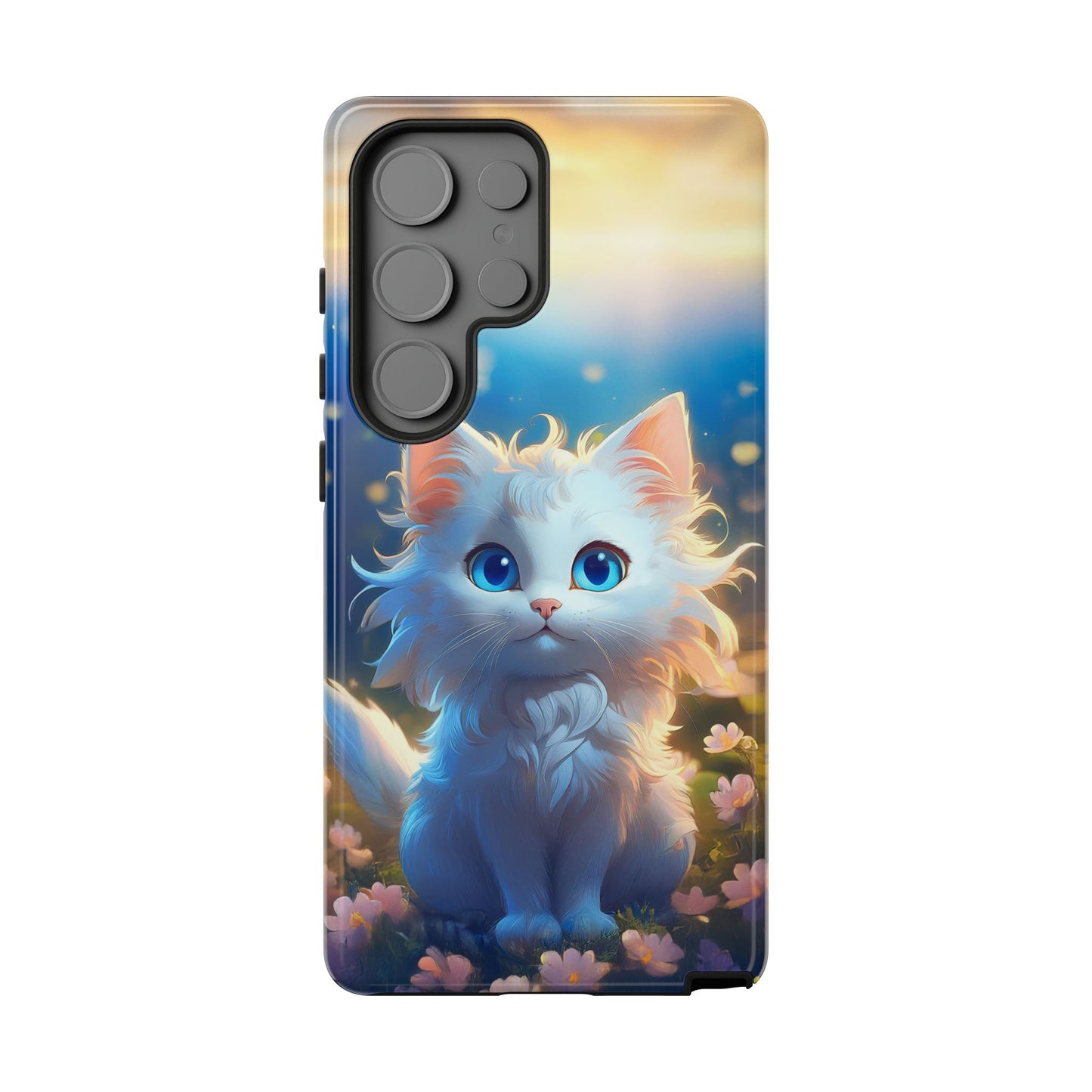 Purr-fectly Pawsome Cat Cell Phone Case 002