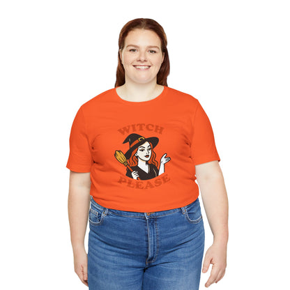 Witch Please Halloween Shirt – Sassy Retro Witch Graphic Tee for Funny Halloween Attitude