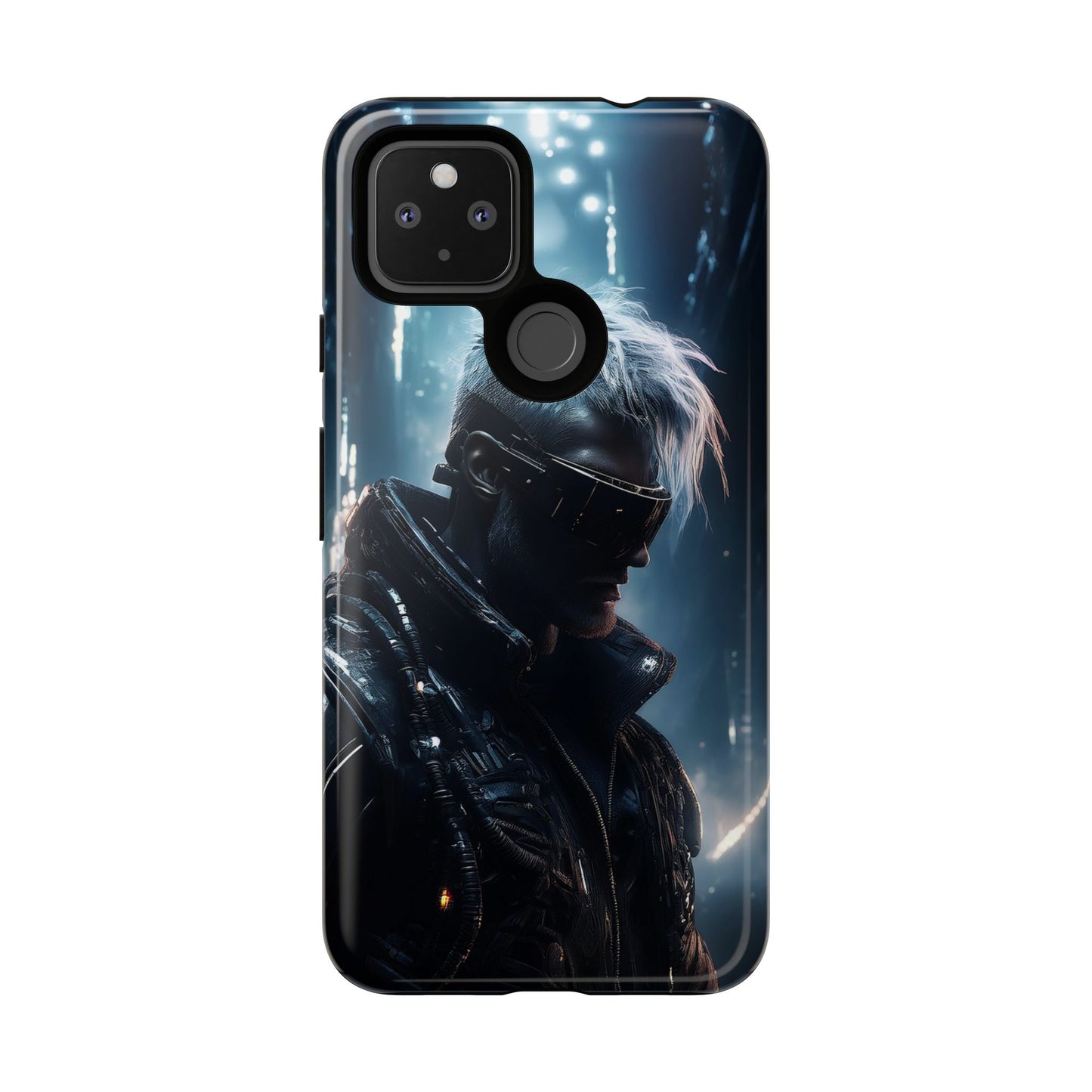 Futuristic Cyberpunk Male Cell Phone Case 025