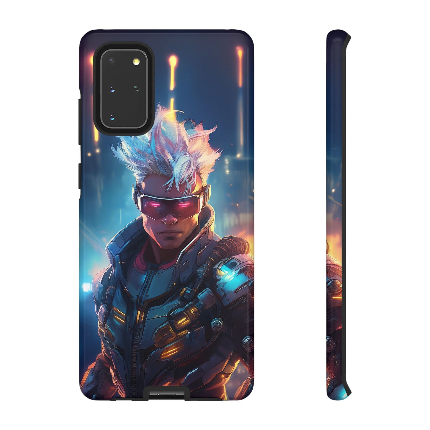 Futuristic Cyberpunk Male Cell Phone Case 018