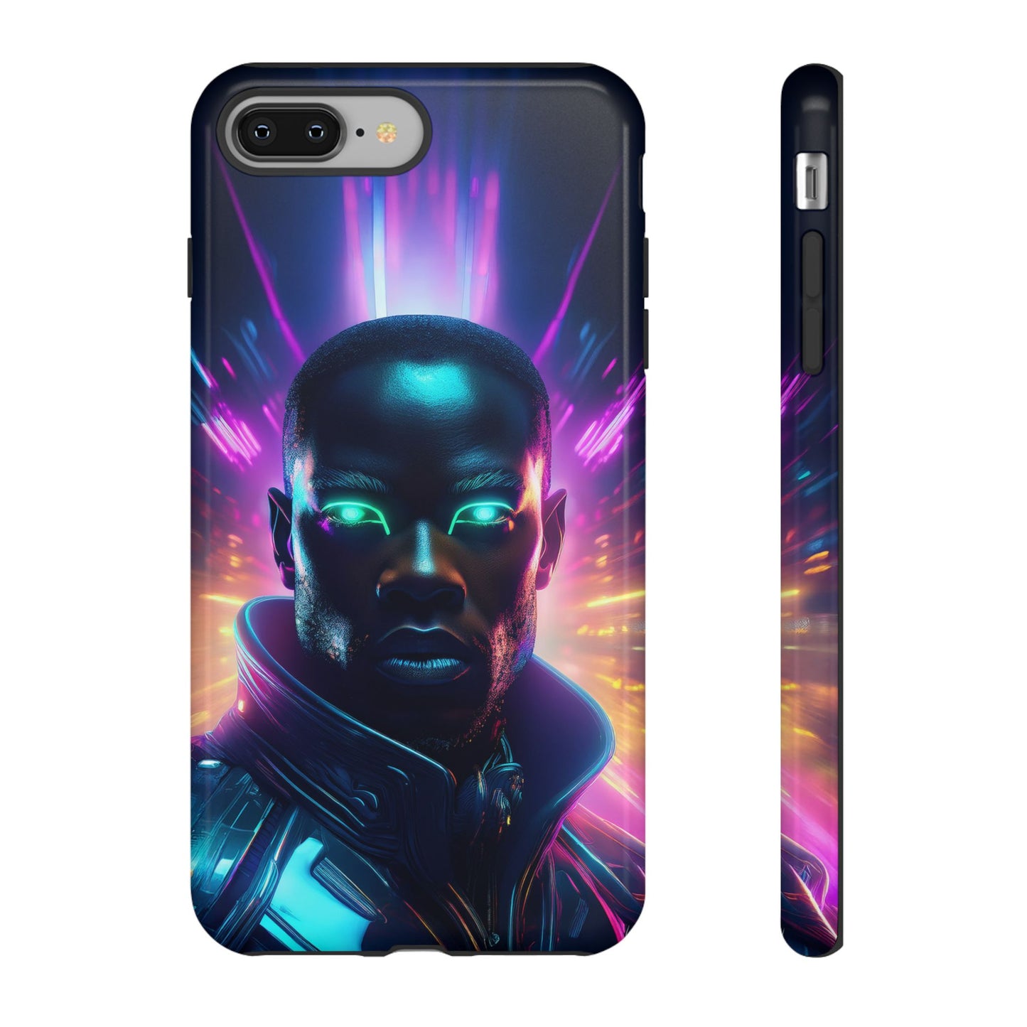 Futuristic Cyberpunk Male Cell Phone Case 022