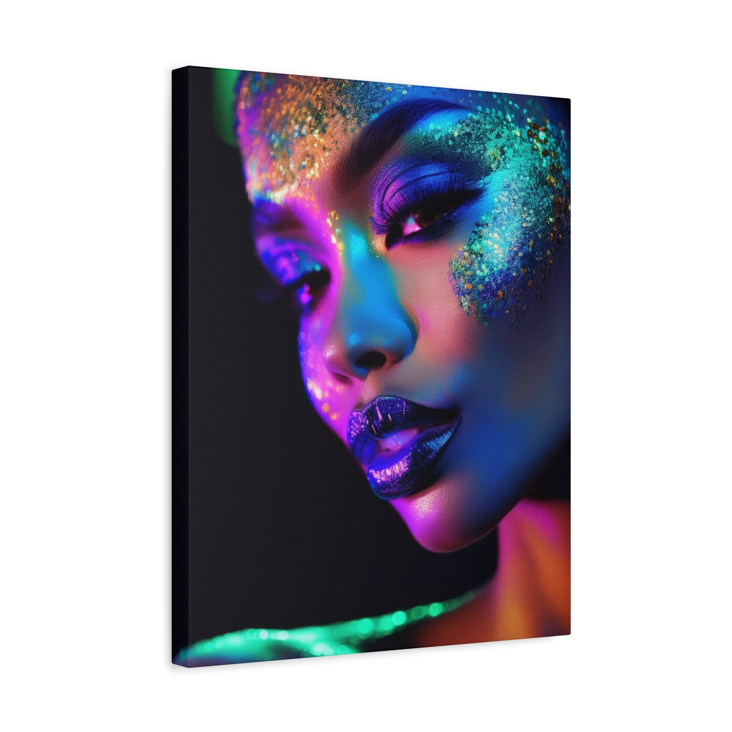 Glitter Love 004- Canvas Print – Vibrant Wall Decor