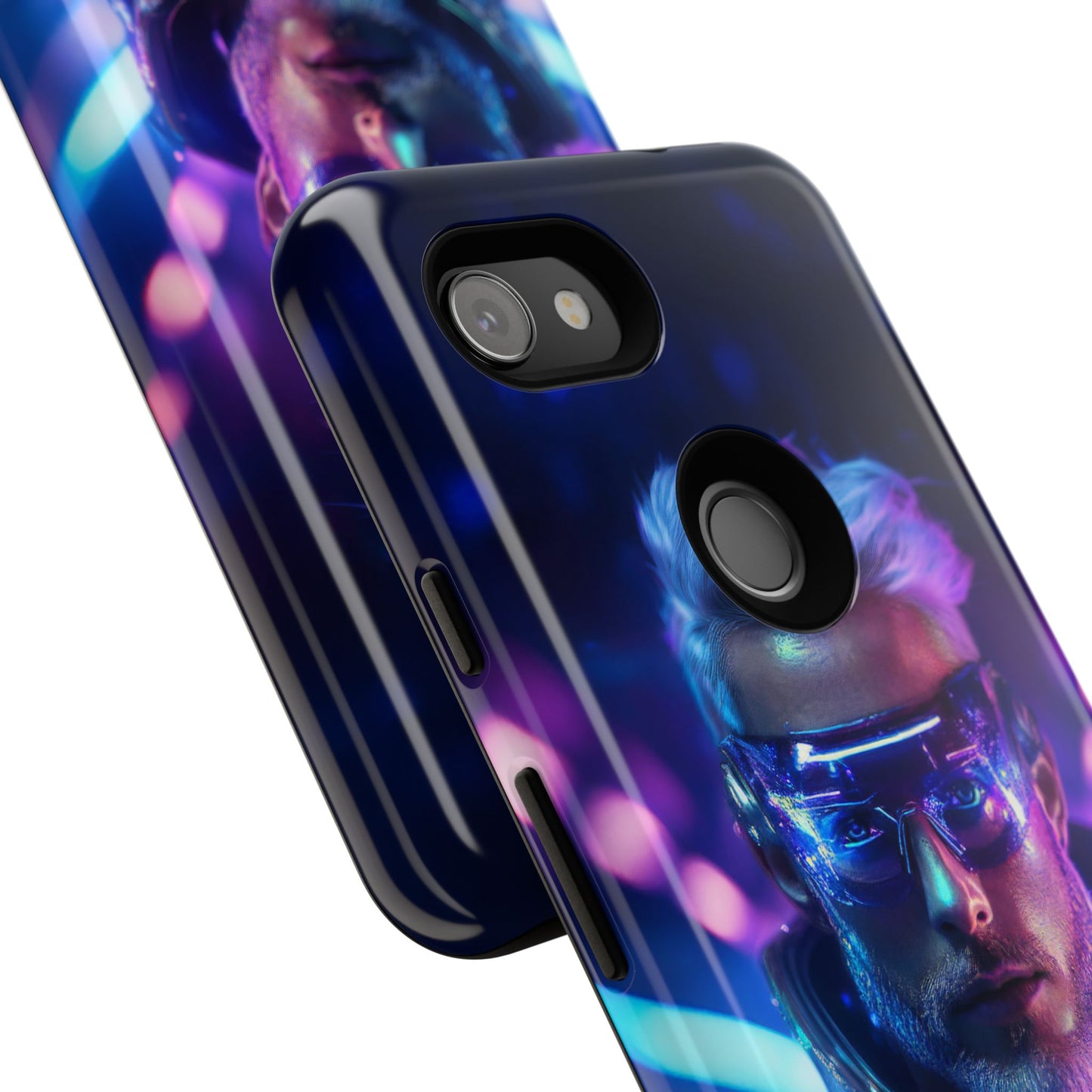 Futuristic Cyberpunk Male Cell Phone Case 020